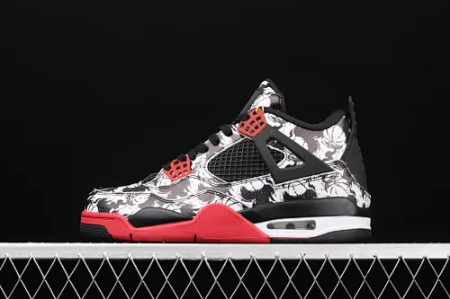 All categories Air Jordan Jordan series basketball shoes Air Jordan 4 G version Air Jordan 4 Tattoo AJ4 Joe 4 Tattoo Graffiti BQ0897-006